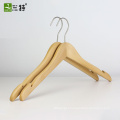 Uniqlo style high quality natural  wood shirt garment hanger